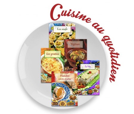 Coffret 5 livres "Cuisine au Quotidien"