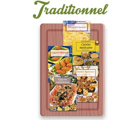 Coffret 5 livres "Cuisine Traditionnelle"