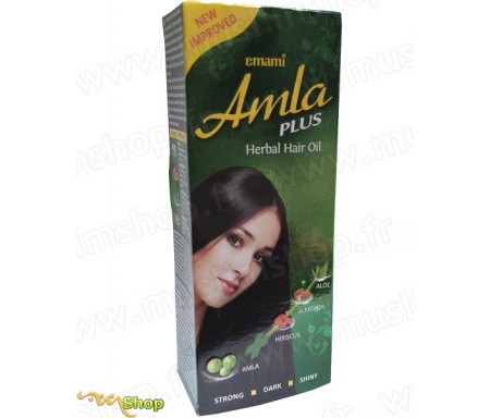 Emami Amla Plus aux 3 huiles (Hibiscus, Amande et Aloe Vera) - 100 ml
