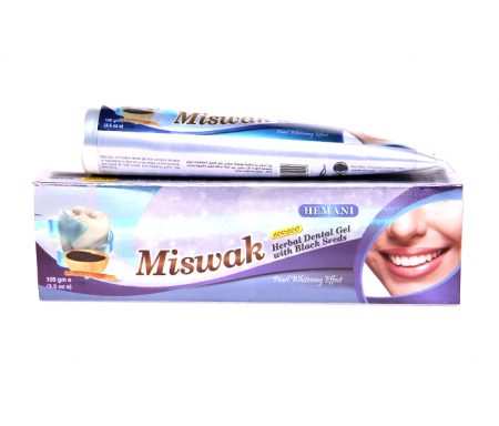 Hemani - Dentifrice Miswak a la nigelle et siwak 100g