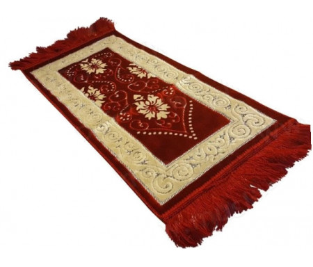 Tapis de Prière pour Enfant - Coloris Rouge