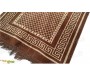 Tapis de prière Velours couleur Marron