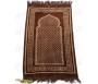 Tapis de prière Velours couleur Marron