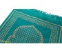 Tapis de prière Velours couleur vert - motif losange