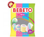Bonbons Halal Marshmallow Mix (Mélange arc-en-ciel) Bebeto - Sans gras (sachet de 275g)
