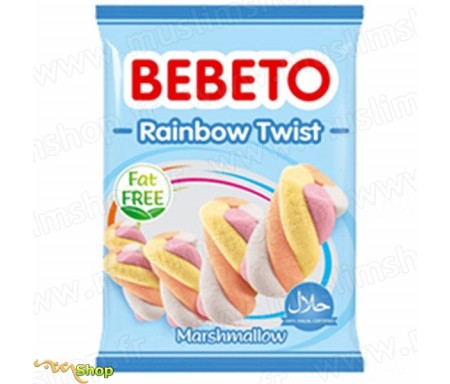 BEBETO Marshmallow Halal "TWIST" 275gr