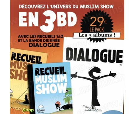 Pack Découverte Bdouin : Dialogue / Recueil 1 / Recueil 2