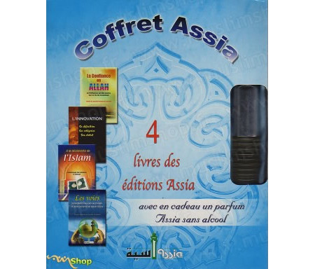 Coffret Assia 4 livres + 1 parfum