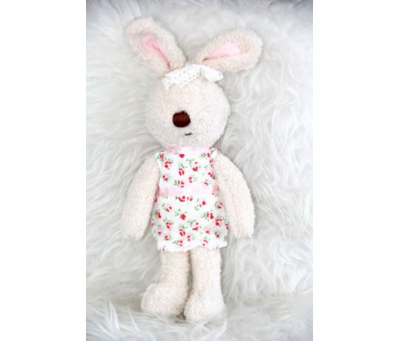 Peluche/Doudou Lapin Aicha (Famille Arnoube)