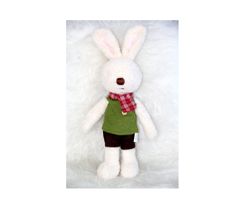 Peluche / Doudou Lapin Alaadine (Famille Arnoube) par chez