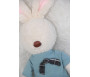 Peluche/Doudou Lapin Aymen (Famille Arnoube)