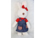 Peluche/Doudou Lapin Ikram (Famille Arnoube)