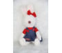 Peluche/Doudou Lapin Ikram (Famille Arnoube)