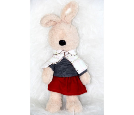 Peluche/Doudou Lapin Imane (Famille Arnoube)