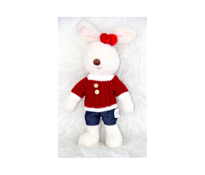 Peluche / Doudou Lapin Salim (Famille Arnoube) par chez Orientica