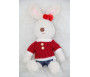 Peluche/Doudou Lapin Jamila (Famille Arnoube)