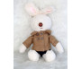 Peluche/Doudou Lapin Karim (Famille Arnoube)