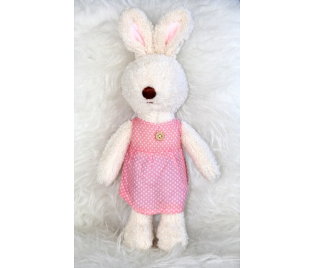 Peluche/Doudou Lapin Saida (Famille Arnoube)