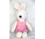 Peluche/Doudou Lapin Saida (Famille Arnoube)