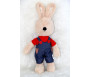 Peluche/Doudou Lapin Salim (Famille Arnoube)