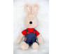 Peluche/Doudou Lapin Salim (Famille Arnoube)