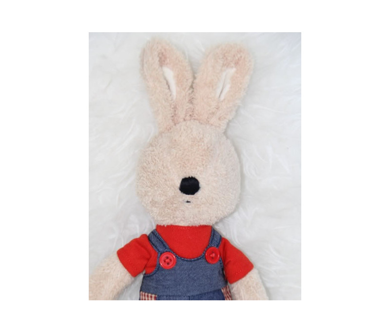 Peluche / Doudou Lapin Salim (Famille Arnoube) par chez Orientica