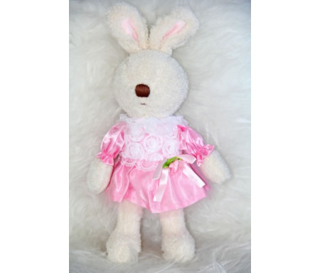 Peluche/Doudou Lapin Sara (Famille Arnoube)