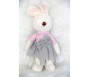 Peluche/Doudou Lapin Zayneb (Famille Arnoube)