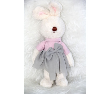 Peluche/Doudou Lapin Zayneb (Famille Arnoube)