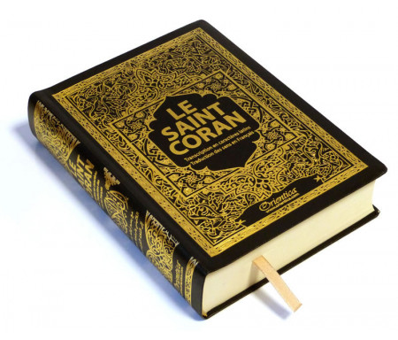 Le Saint Coran : arabe-français-phonétique - Transcription en caractères latins et traduction des sens en français - Couleur noire