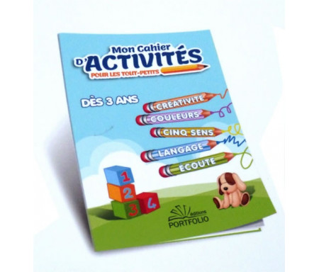 Mon cahier d'activités pour les tout-petits (dès 3 ans)
