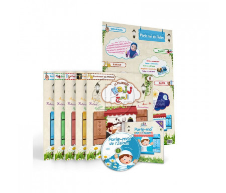 Pack 5 Livres, CD et Poster - Parle-moi de l'Islam