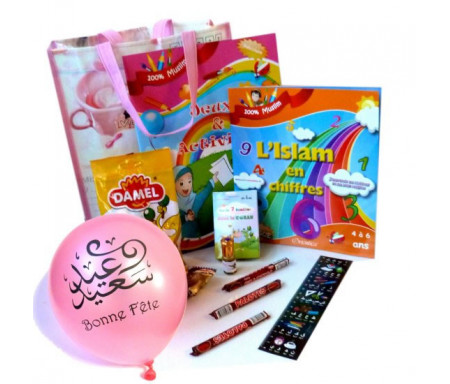 Pack cadeau pour enfants J'apprends le bon comportement (Version fille)