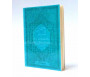 Pack cadeau Bleu : Le Saint Coran + La Citadelle du musulman (français / arabe / phonétique) + Tapis de prière en velours + Chapelet