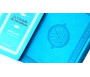 Pack Cadeau Bleu Turquoise : Le Saint Coran version arabe (Lecture Hafs) + La Citadelle du Musulman (fr/ar/ph)