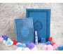 Pack Cadeau Couleur Bleu (Coran - Les 40 hadiths an-Nawawî - Parfum - Sac cadeau)