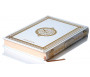 Le Saint Coran version arabe (Lecture Hafs) de luxe avec couverture Blanche (17 x 24 cm)