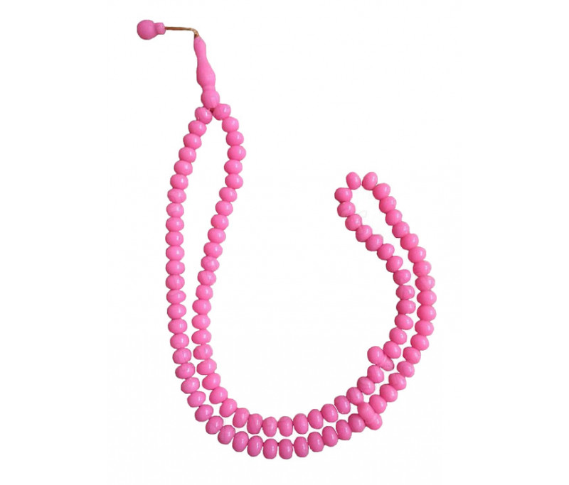 Chapelet Tasbih / Sebha 99 grains - Rose par chez Non spécifié sur