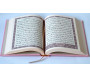 Le Saint Coran version arabe (Lecture Hafs) de luxe avec couverture Rose clair