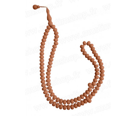 Chapelet tasbih - Marron