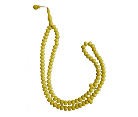 Chapelet tasbih - Jaune