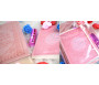 Pack Cadeau pour femmes couleur rose clair (Le Coran et Les 40 hadiths an-Nawawî bilingues - Parfum luxe - Sac cadeau)