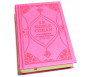 Pack cadeau rose pour femmes : Le Noble Coran (bilingue français/arabe) + La Citadelle du Musulman + Tapis de prière (roses)