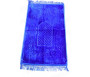 Grand tapis épais avec motif Arabesque - Bleu