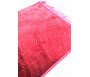 Grand tapis épais antidérapant avec motif Arabesque - Rouge