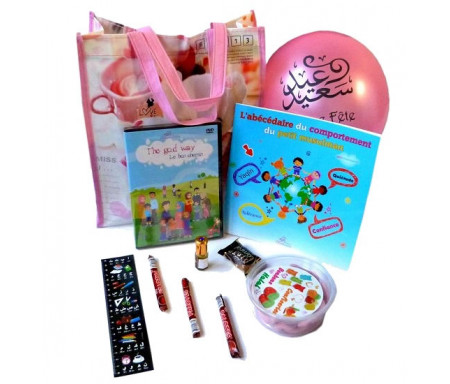 Pack Cadeau pour enfants : J'apprends le bon comportement (Version Filles)