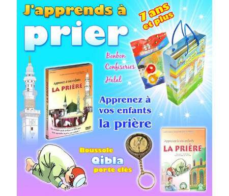 Pack Cadeaux : J'apprends à prier (Apprentissage de la prière pour les enfants de 7 ans et + filles et garçons)