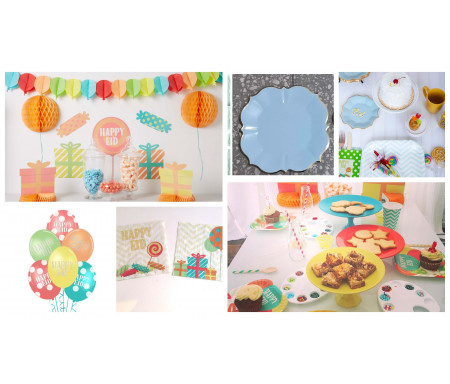 Kids Eid Party Kit pour 10 personnes