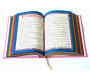 Coffret Cadeau Coran Rose pas cher : Le Saint Coran avec couleurs Arc-en-ciel + La Citadelle du Musulman