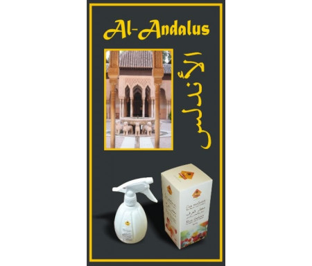 Eau parfumée désodorisante Musc d'Or "Al-Andalus" (500 ml)